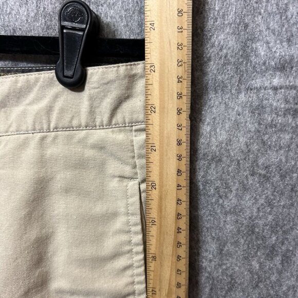 Vintage Vincente Nesi Shorts 36 Pleated Khaki‎ Bugle Boy 90s Baggy Tan - Picture 5 of 11